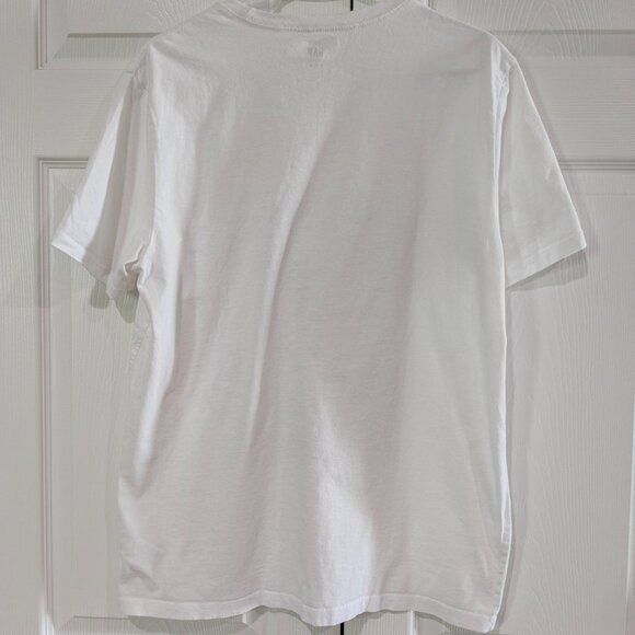 Gap Men's NASA T-Shirt White Cotton Large, Short Sleeve, Space Shuttle Discovery - Picture 8 of 16